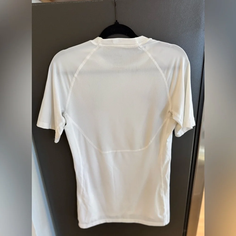 Nike Essential Athletic Tee White with Black Logo
